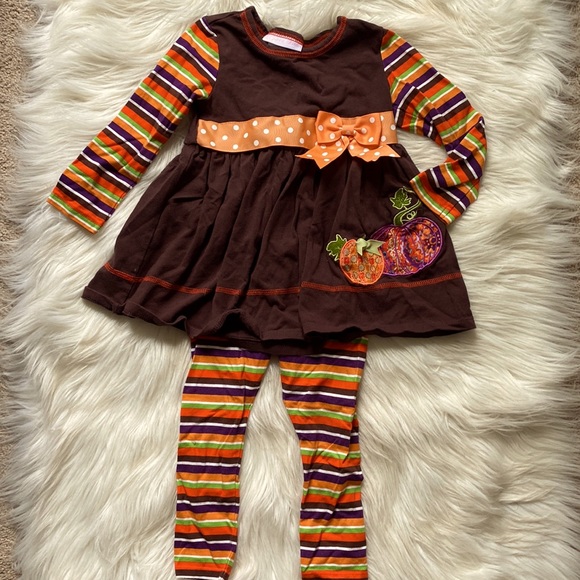 Bonnie Baby Thanksgiving Turkey Outfit - Picture 1 of 3